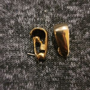 Vintage RARE Gold plated earrings
